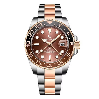 Reloj GMT automático de viaje: diseñado para estilos de vida globales