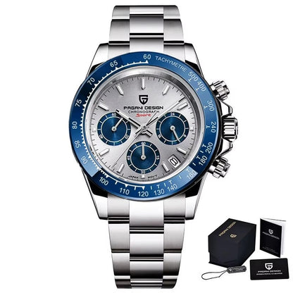 Reloj automático estilo DAYTONA con calibre NH35 (40 mm, cristal de zafiro)