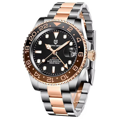 Reloj GMT automático de viaje: diseñado para estilos de vida globales