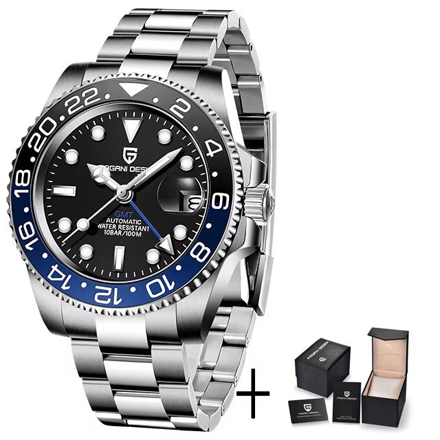 Reloj GMT automático de viaje: diseñado para estilos de vida globales
