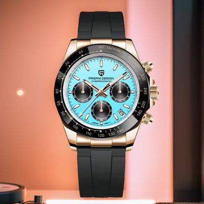 Reloj automático estilo DAYTONA con calibre NH35 (40 mm, cristal de zafiro)