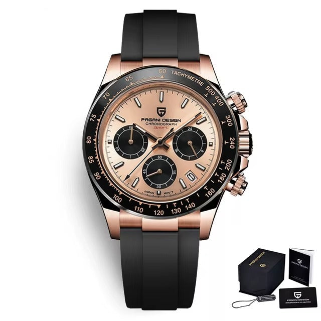 Reloj automático estilo DAYTONA con calibre NH35 (40 mm, cristal de zafiro)