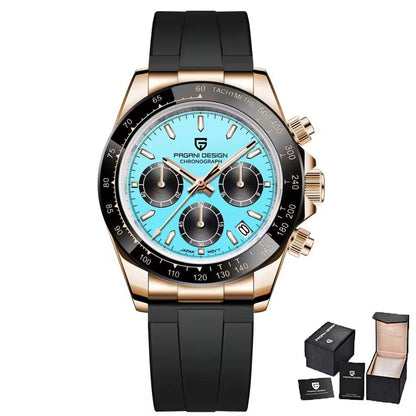 Reloj automático estilo DAYTONA con calibre NH35 (40 mm, cristal de zafiro)