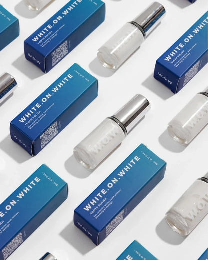 WOW Instant White Teeth Polish: hasta 7+ tonos más blancos, vegano y seguro
