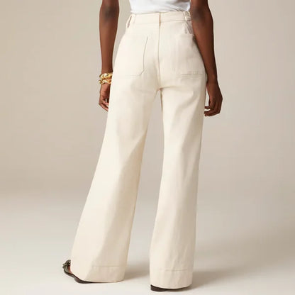 Taylor - Jeans de tiro alto con corte acampanado
