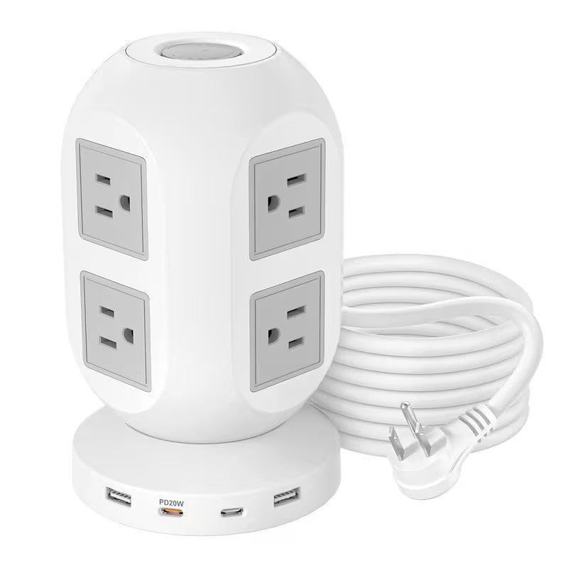 Centro de alimentación inteligente con USB
