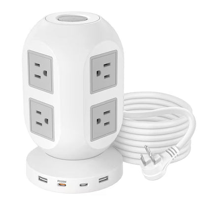 Centro de alimentación inteligente con USB
