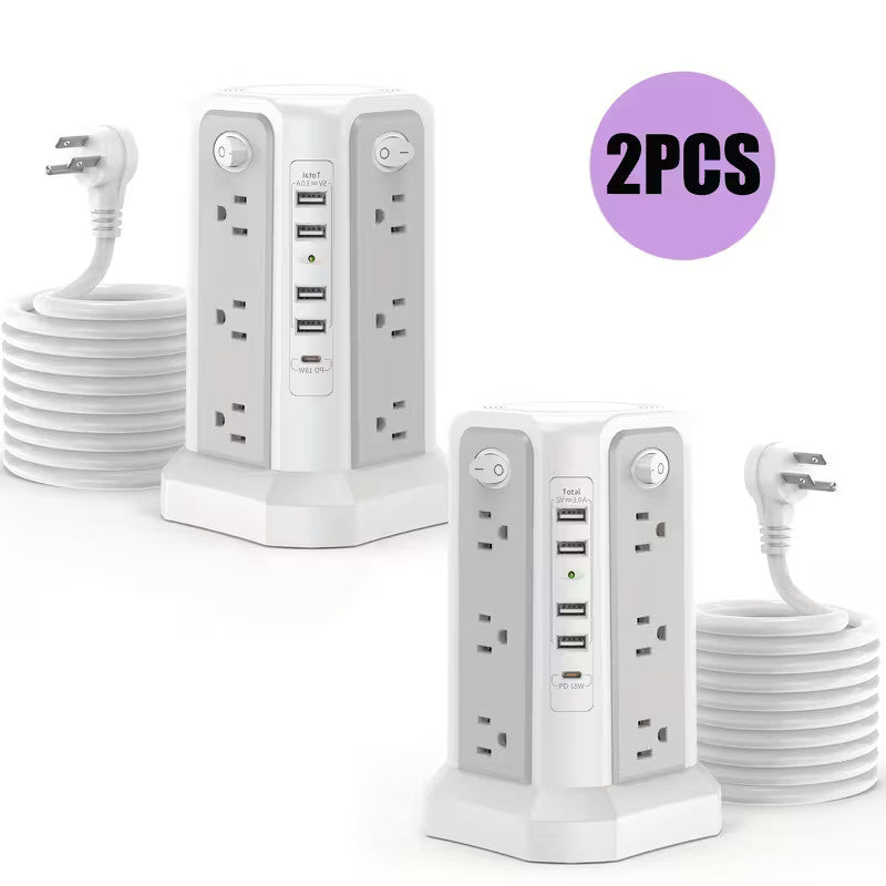 Centro de alimentación inteligente con USB