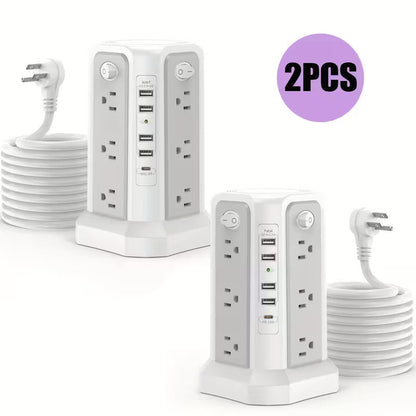 Centro de alimentación inteligente con USB