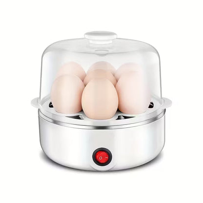 Vaporera eléctrica para 14 huevos EggMaster: huevos duros y pasados por agua fáciles de pelar