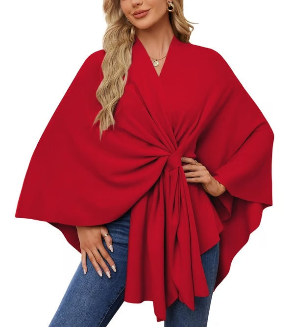 Mila - ChicPoncho Sweater