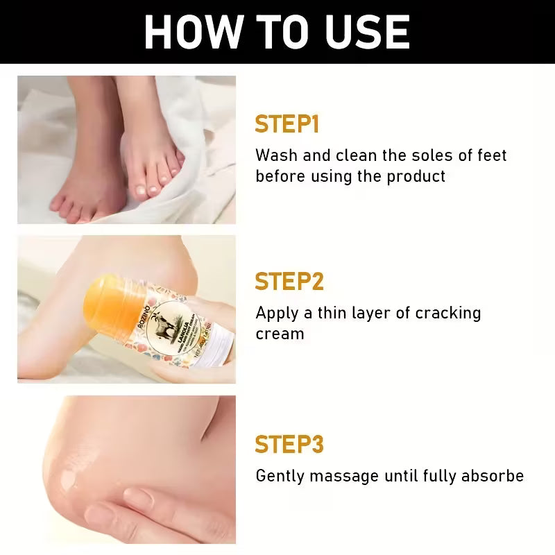DermaFix 40 g — Anti-Crack & Moisturizing Cream for Hands, Heels & Elbows (Deep Hydration, Non-Greasy)