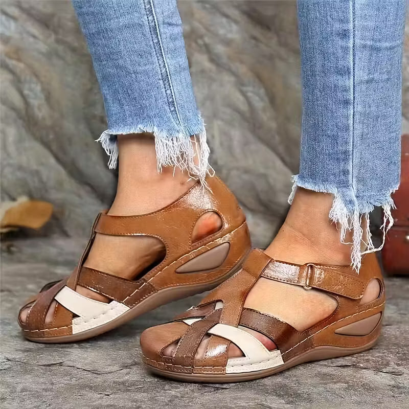 Sandalias Kelly™: cuñas elegantes de ancho especial para una comodidad diaria