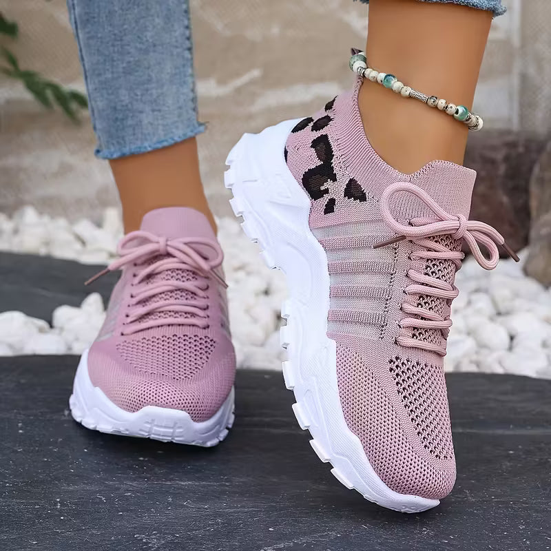 Zapatillas Claire — Tenis de correr deportivos y ligeros para mujer, diseño con plataforma transpirable