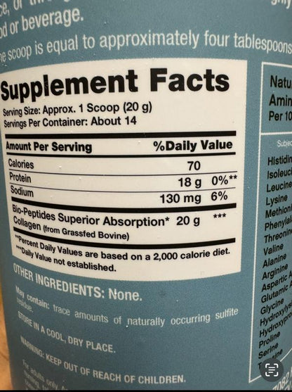 NeoCell Bio-Peptides Collagen — Advanced Hydrolyzed Collagen for Skin, Joints & Hair