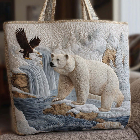 Calanthe | Bolso Tote Acolchado Invierno Polar