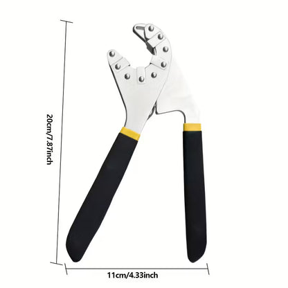 Juego de llaves multiusos 14 en 1 FlexiGrip – Llave ajustable de acero de alto carbono