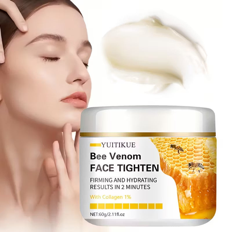 Crema facial reafirmante con veneno de abeja