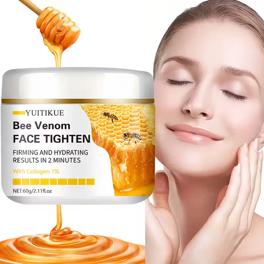 Crema facial reafirmante con veneno de abeja