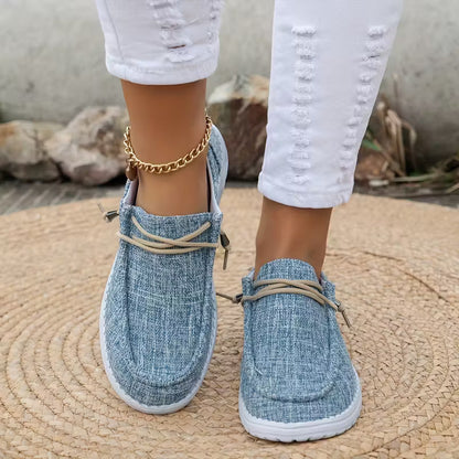 Zapatos casuales Linna: mocasines transpirables para mujer con suela antideslizante
