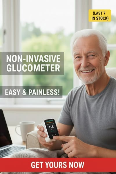 NUEVO Monitor de glucosa en sangre no invasivo 2.0 DE LUXE