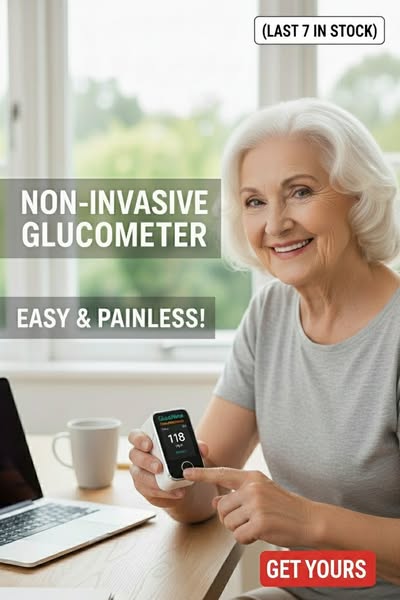 NUEVO Monitor de glucosa en sangre no invasivo 2.0 DE LUXE