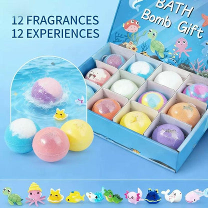 Bombas de baño para niños con sorpresas