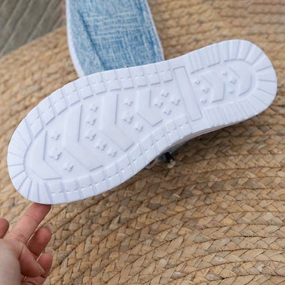 Zapatos casuales Linna: mocasines transpirables para mujer con suela antideslizante