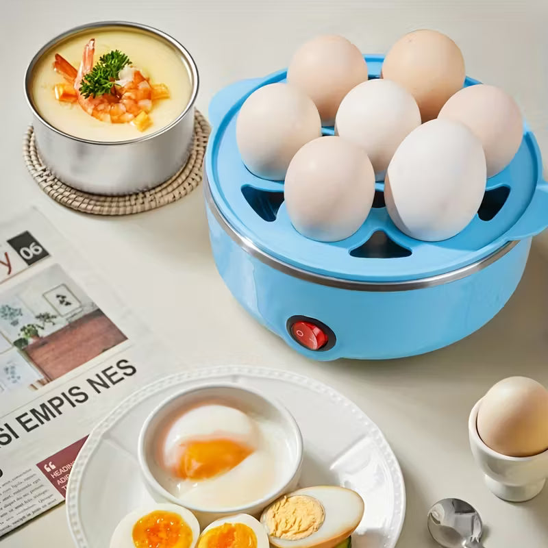 Vaporera eléctrica para 14 huevos EggMaster: huevos duros y pasados por agua fáciles de pelar