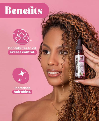 Natural Sant - 2 kits de Cebolla, Romero y Biotina + KIT de Sérum Onionvital + MASAJEADOR CAPILAR GRATIS