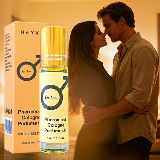 Perfume de feromonas en roll-on para hombre – Fragancia floral masculina de larga duración
