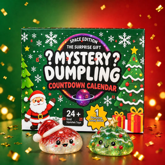 Calendario de cuenta regresiva de dumplings misteriosos edición espacial 2026