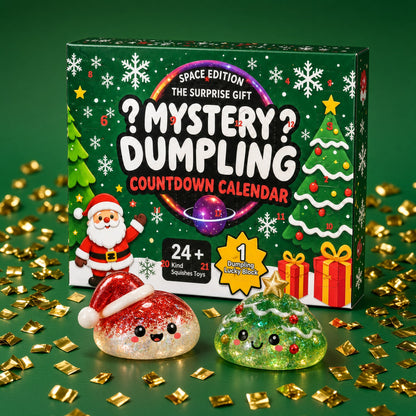 Calendario de cuenta regresiva de dumplings misteriosos edición espacial 2026