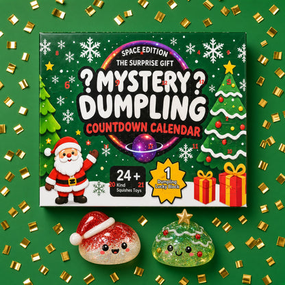 Calendario de cuenta regresiva de dumplings misteriosos edición espacial 2026