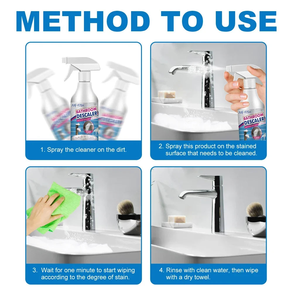 Spray limpiador mágico para baños