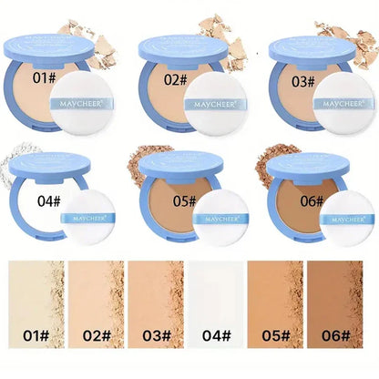 Polvo de maquillaje resistente al agua