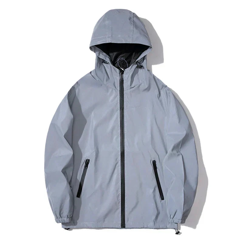 Tom - Reflective Windbreaker Jacket
