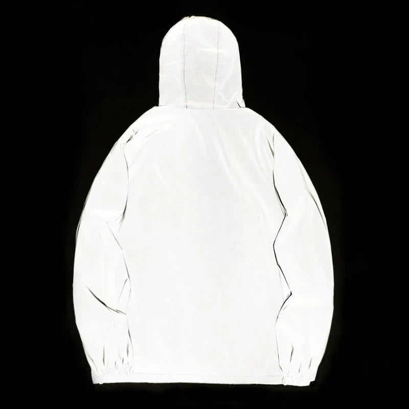 Tom - Reflective Windbreaker Jacket