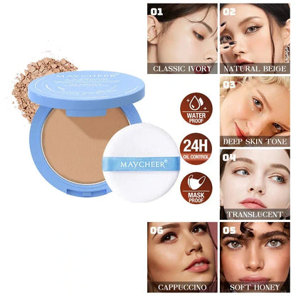 Polvo de maquillaje resistente al agua