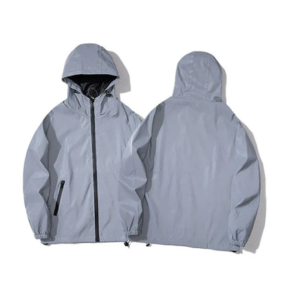 Tom - Reflective Windbreaker Jacket