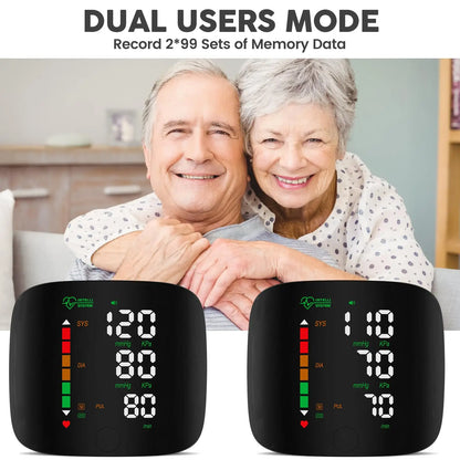 Monitor de presión arterial de muñeca QuickCare