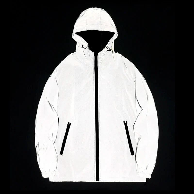 Tom - Reflective Windbreaker Jacket