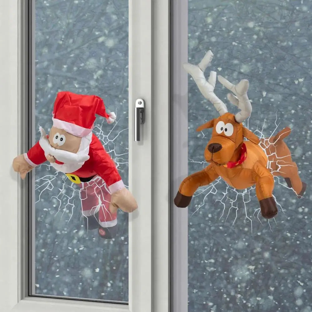 Crashmas Santa y Rudolph