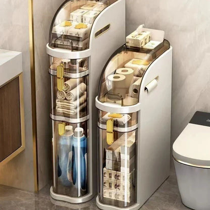 Rolling Bathroom Cabinet