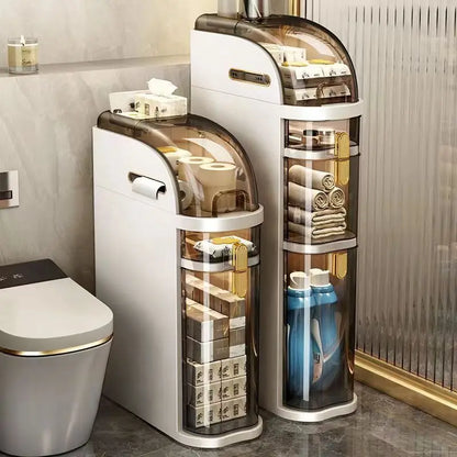 Rolling Bathroom Cabinet