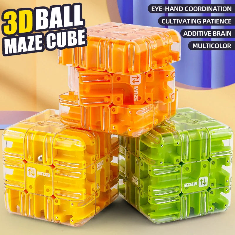 Cubo laberinto 3D
