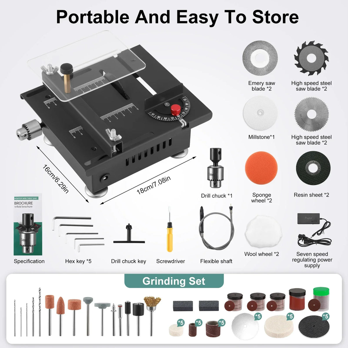 Compact Multi-Purpose Table Saw