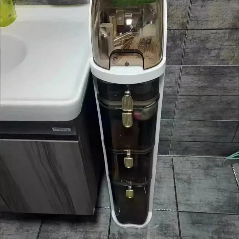 Rolling Bathroom Cabinet
