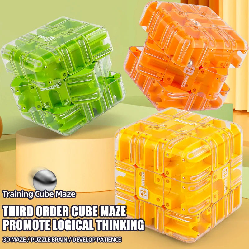 Cubo laberinto 3D