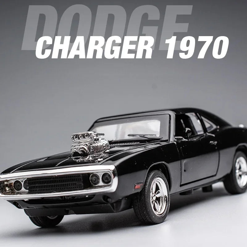 Coche de juguete de aleación Muscle 1970